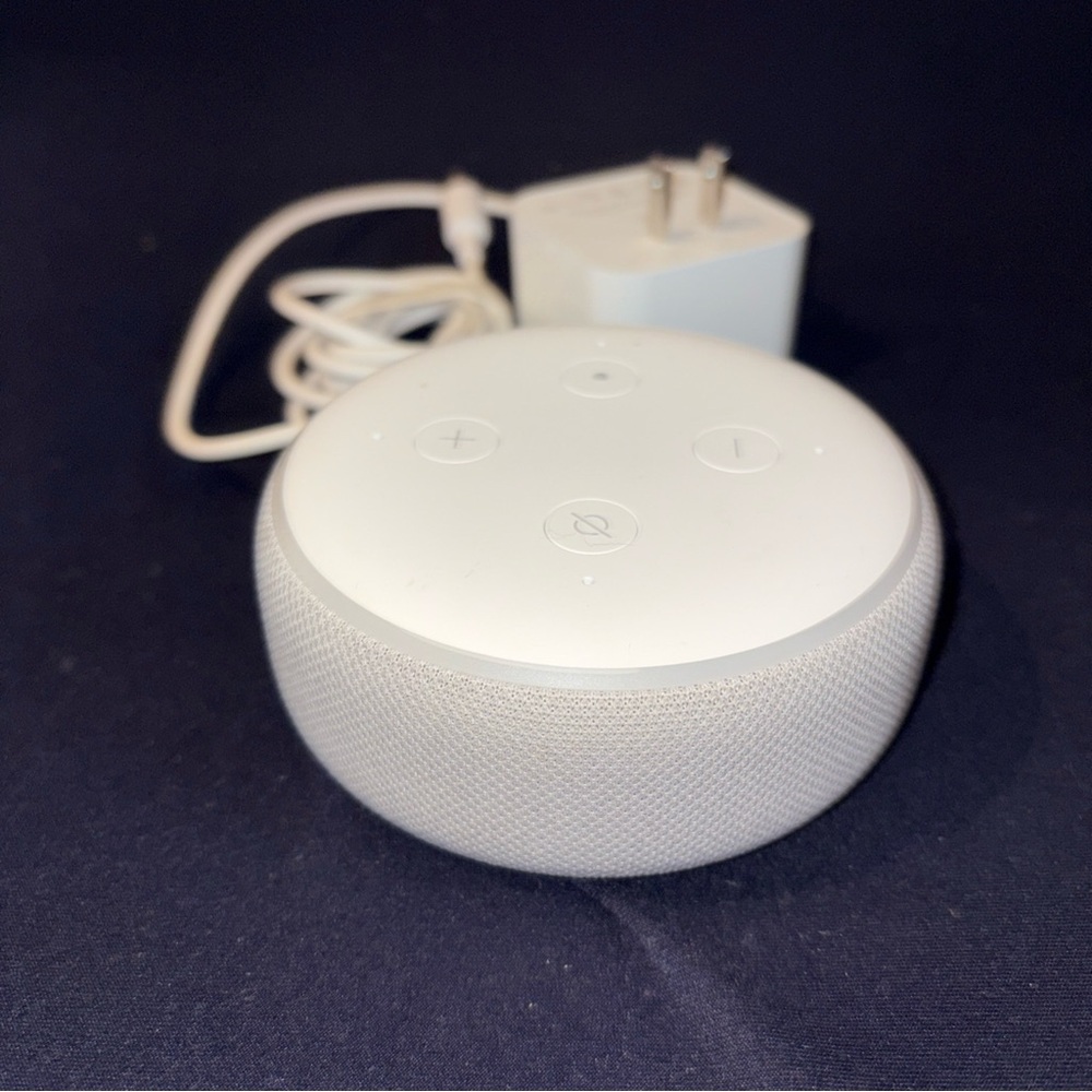 Echo Portable Speaker - White and Gray